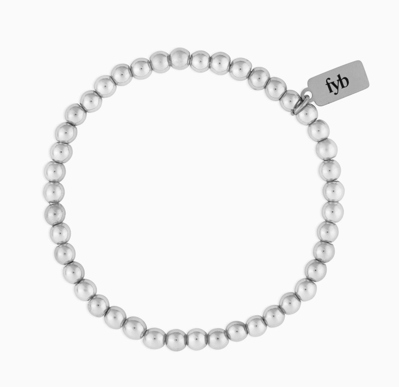 Silver Staple Bracelet