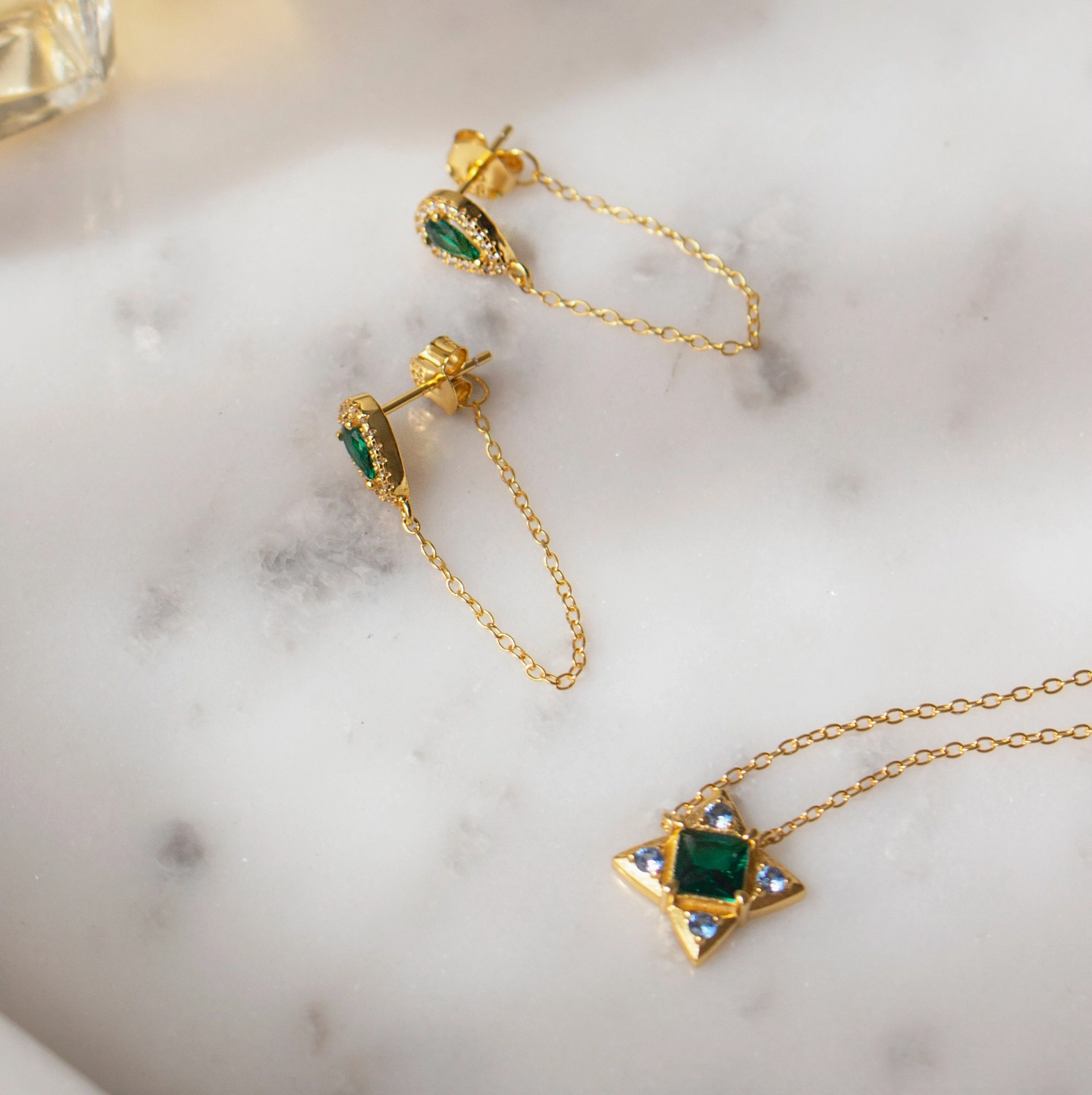 Simone Chain Studs