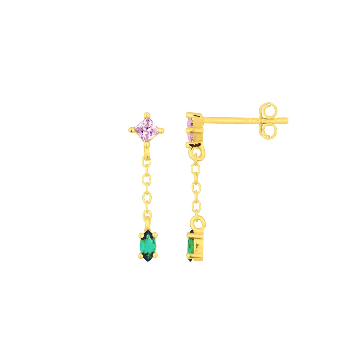 Loren Drop Stud Earring