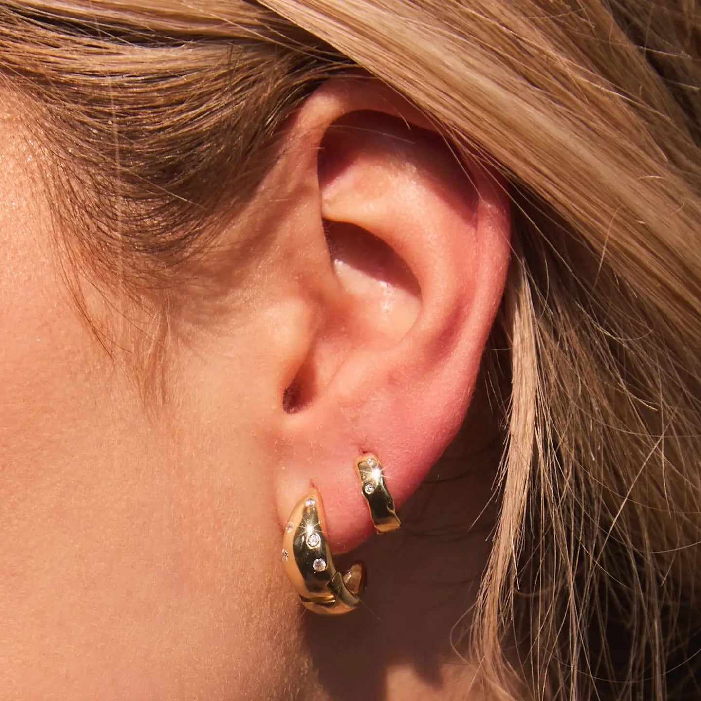 Penelope Hoop Earring