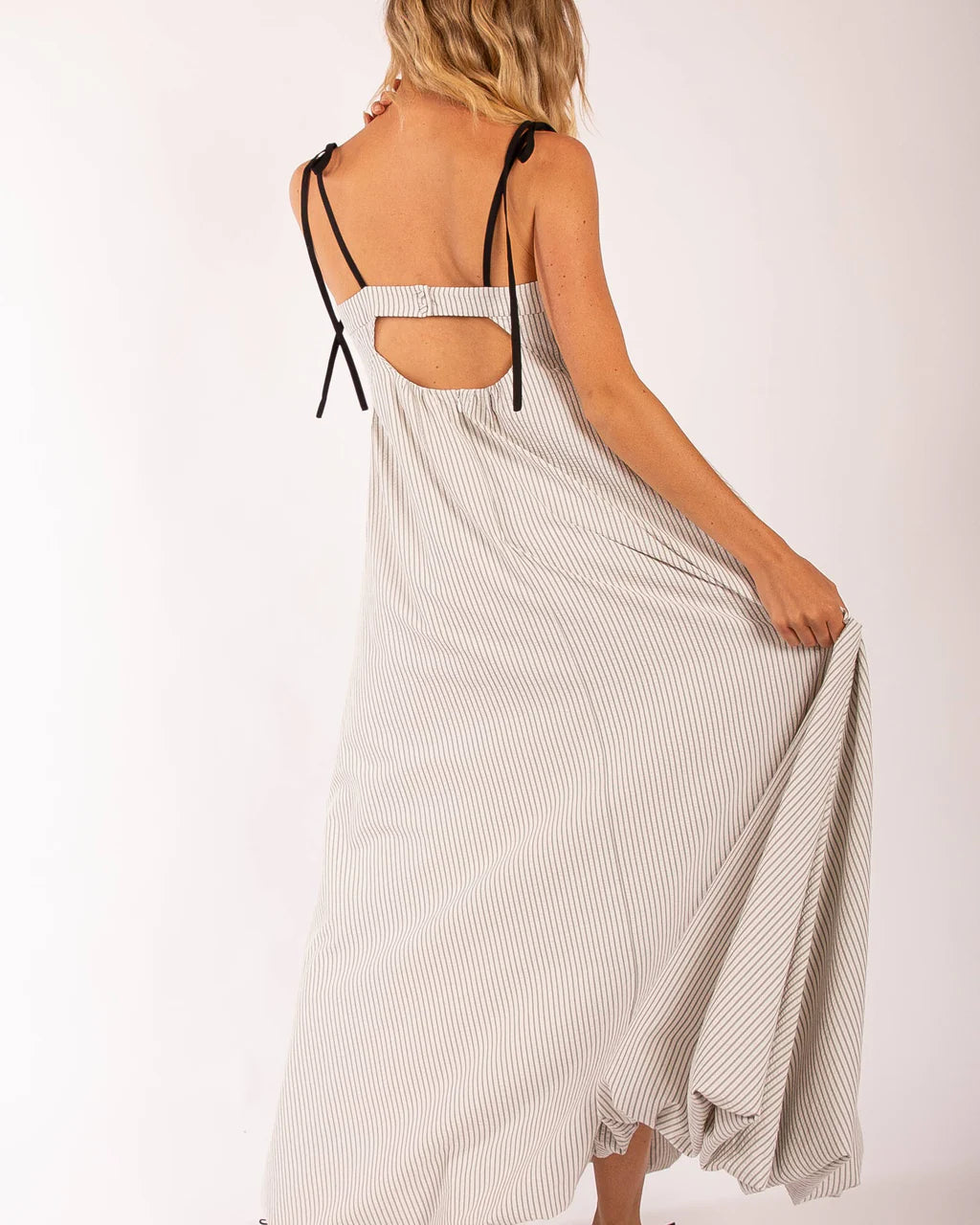 Evelyn Pin-Striped Dress