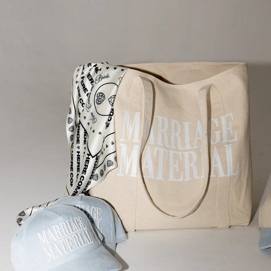 Marriage Material BRIDEMERCH Tote