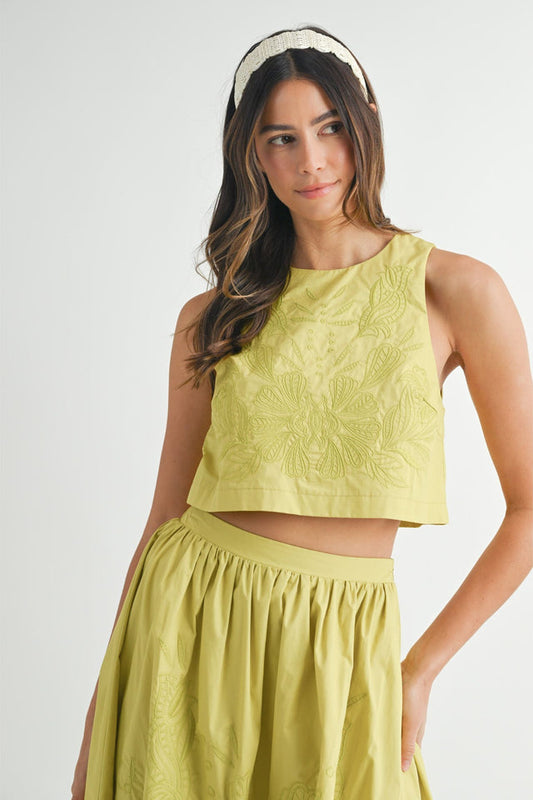 Emma Embroidered Top