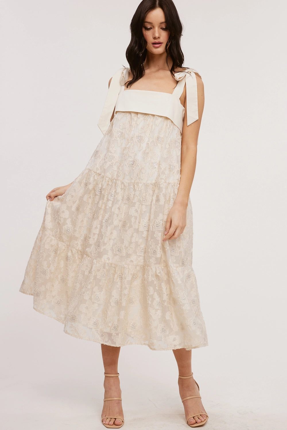Organza Maxi Dress