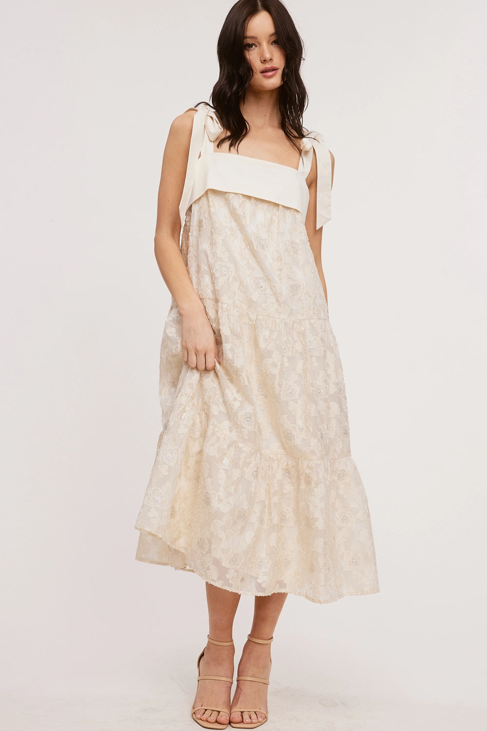 Organza Maxi Dress