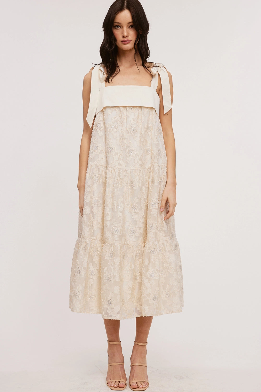 Organza Maxi Dress