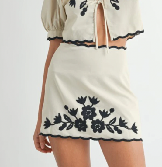 Sophia Floral Skirt