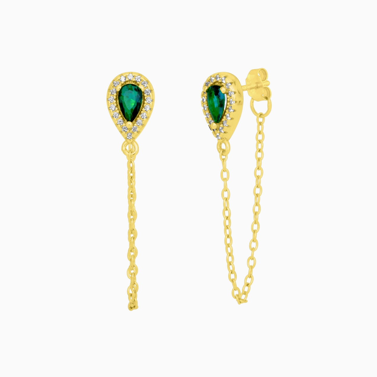 Simone Chain Studs