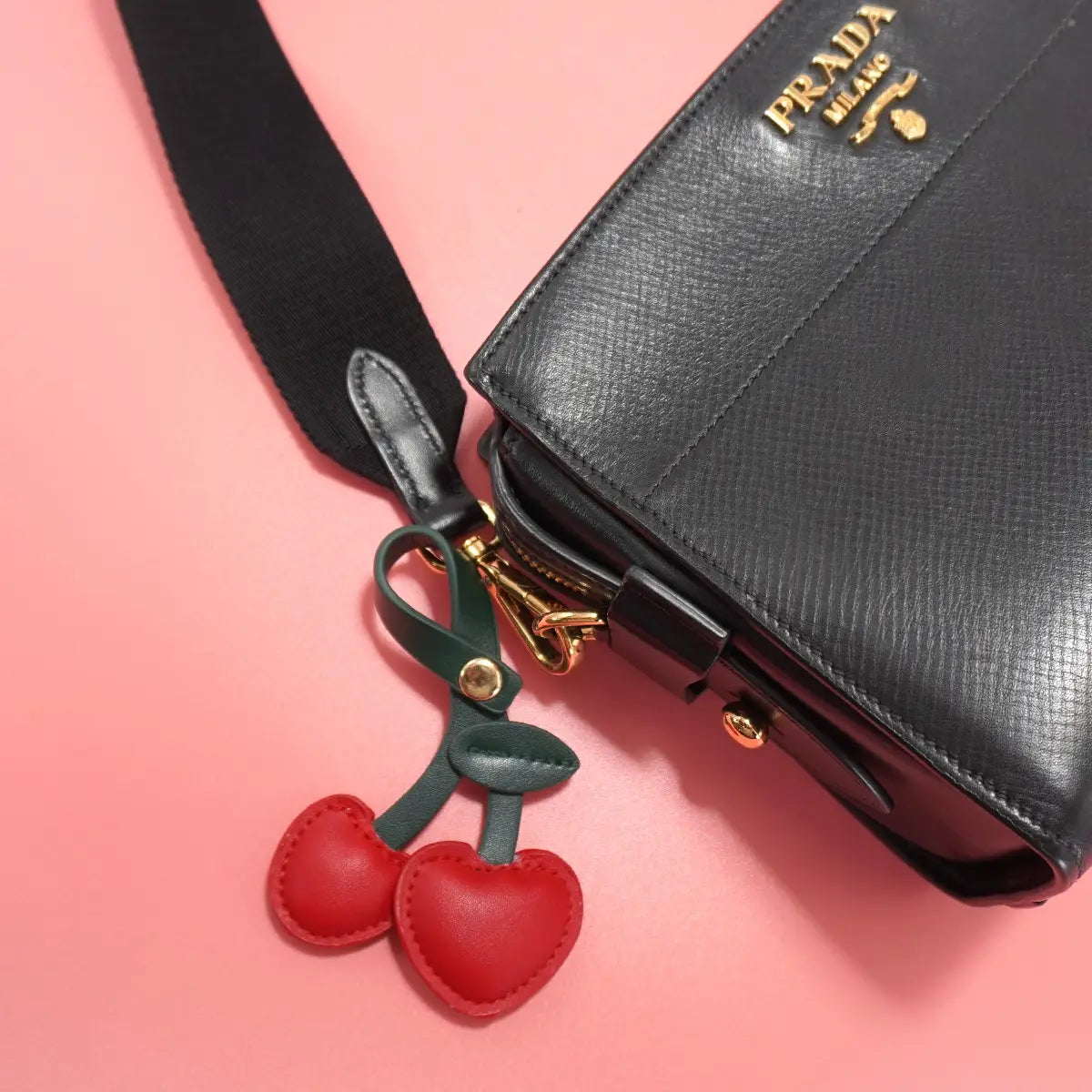 Cherry Bag Charm