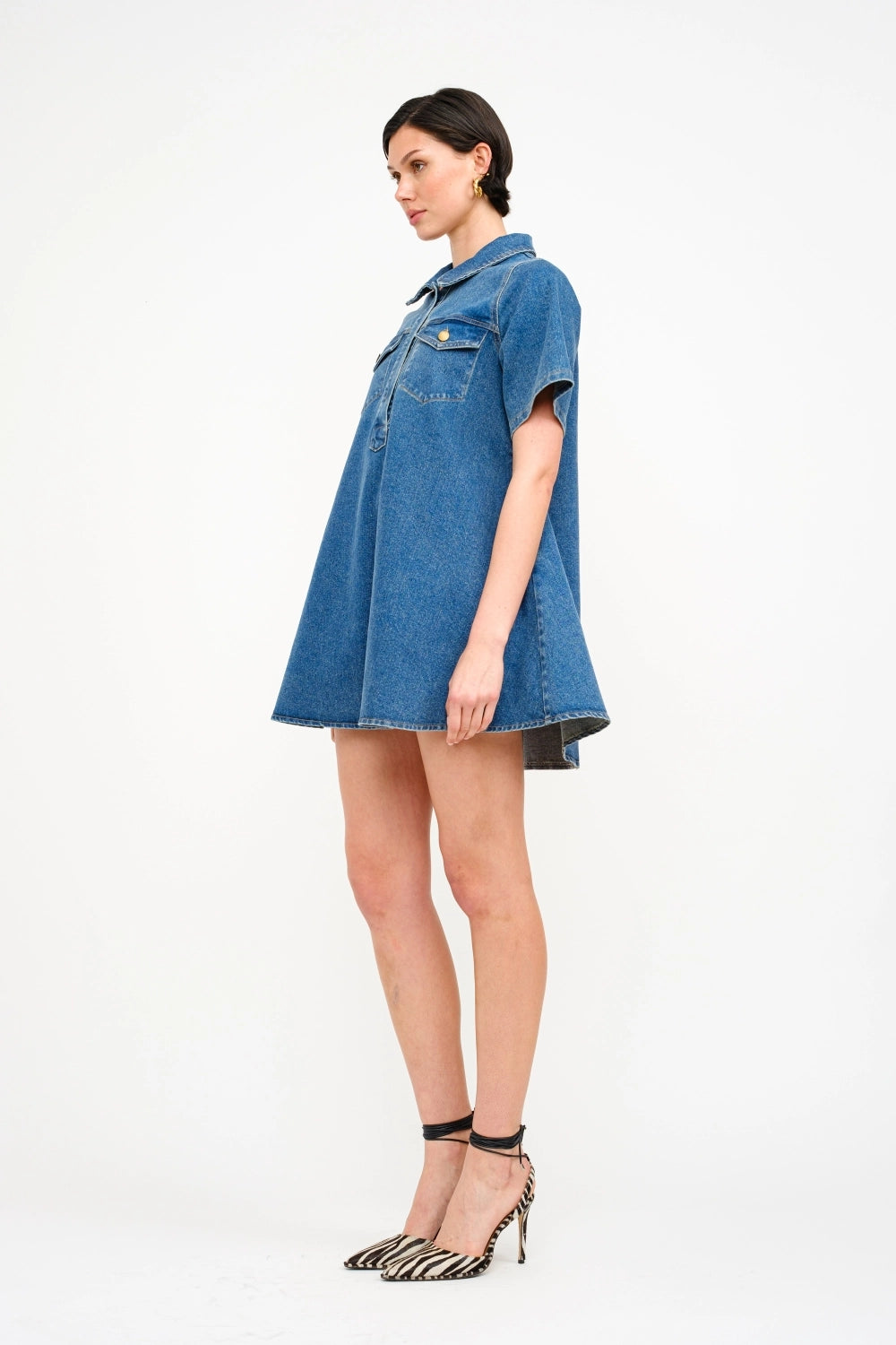 Paloma Medium Wash Denim Dress