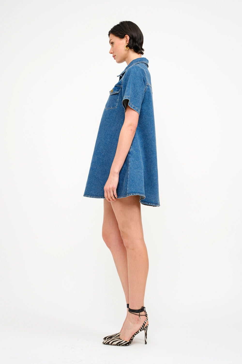 Paloma Medium Wash Denim Dress