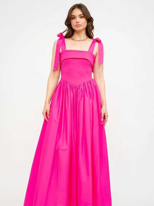 Karina Fuchsia Dress